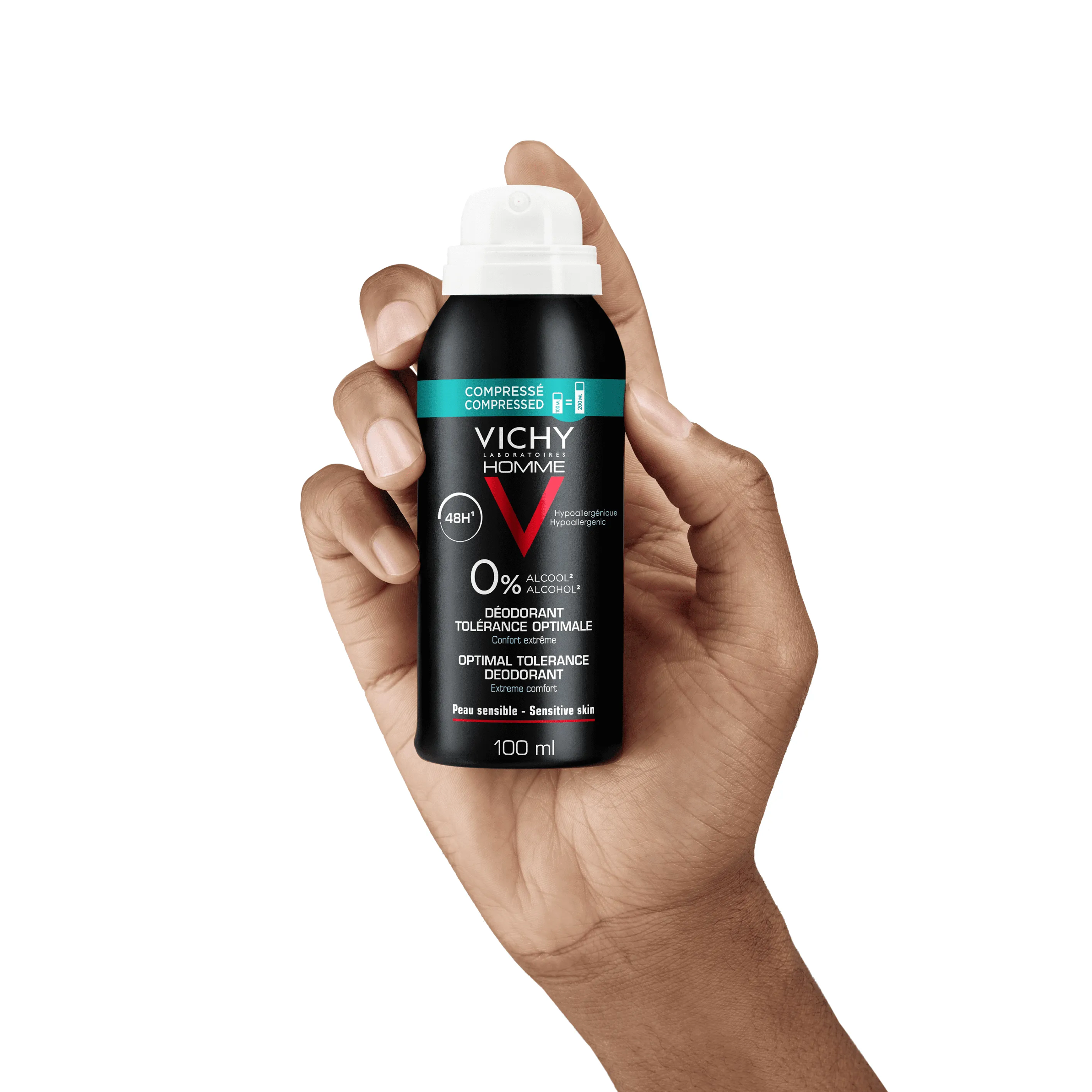 VICHY DEODORANT HOMME COMPRESSE 100ML