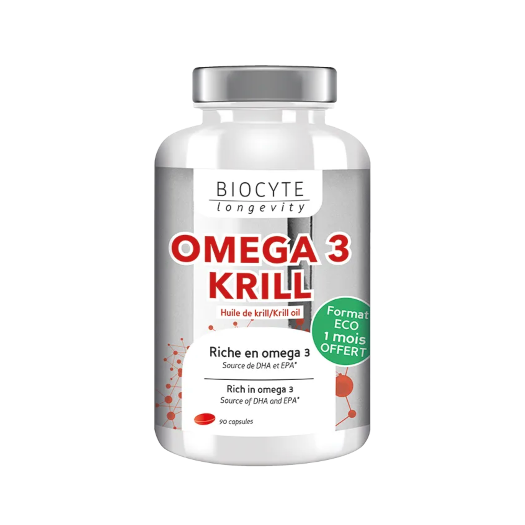 OMEGA 3 KRILL 500MG CAPS B/90