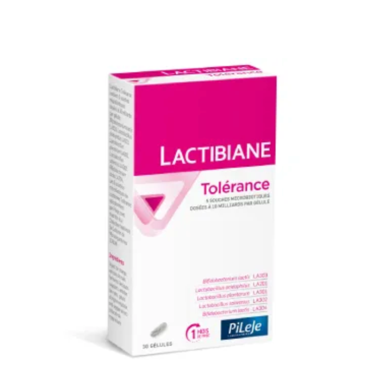 PILEJE LACTIBIANE TOLERANCE 560MG BOITE /30 GEL