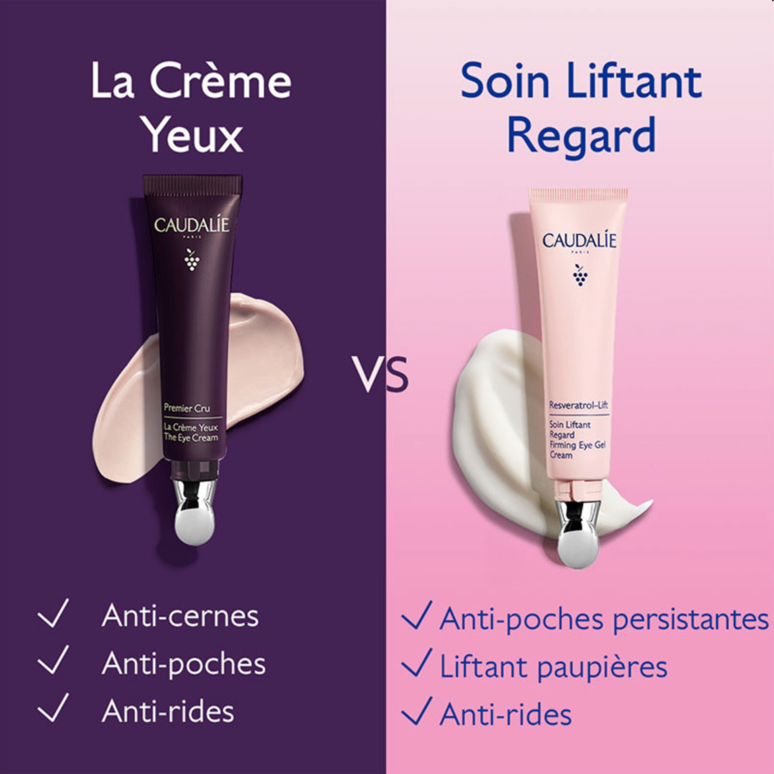 CAUDALIE RESVERATROL-LIFT SOIN LIFTANT REGARD 15ML