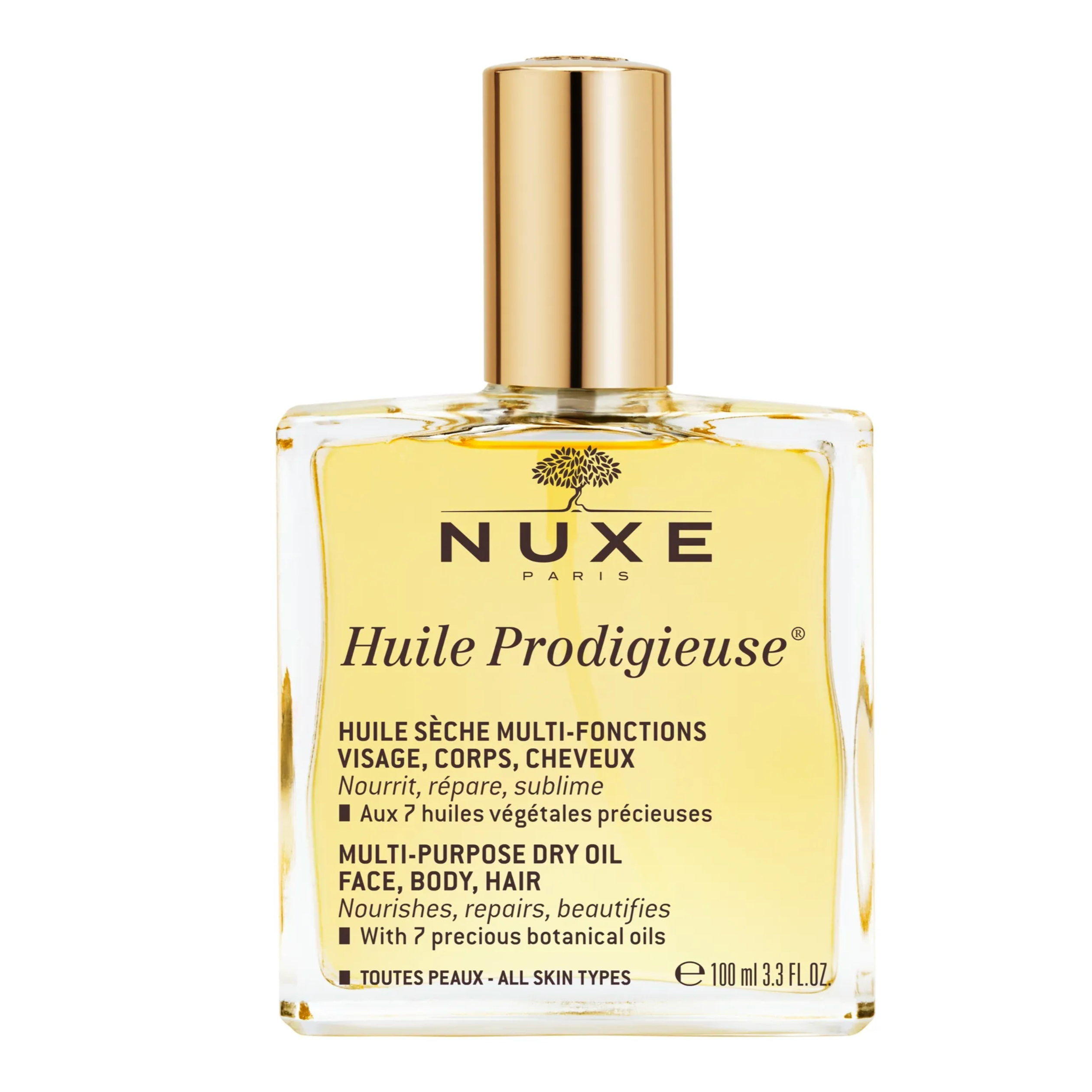 NUXE HUILE PRODIGIEUSE HUILE SECHE MULTIFONCTIONS VAPORISATEUR 100ML