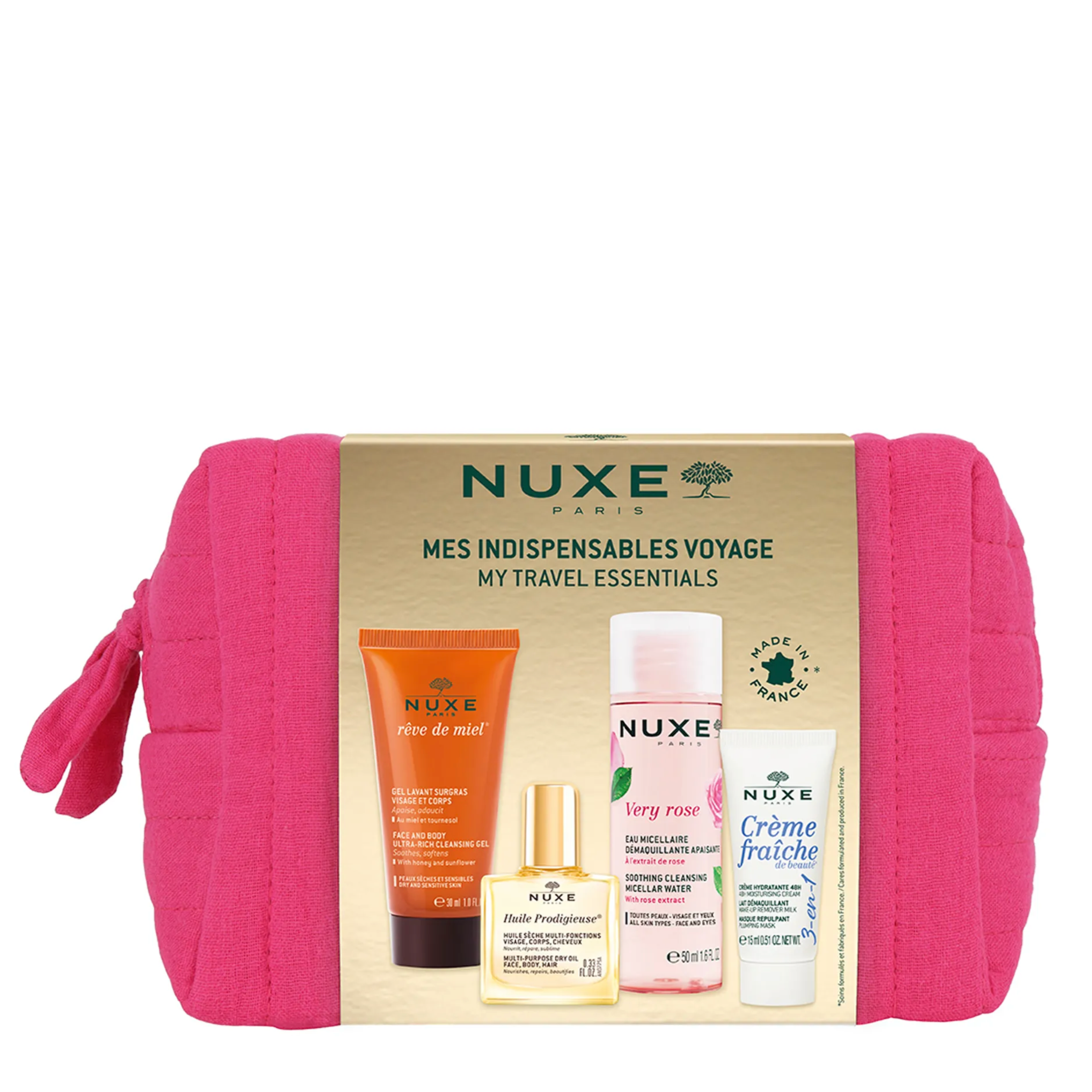 NUXE TROUSSE VOYAGE MES INDISPENSABLES VOYAGE
