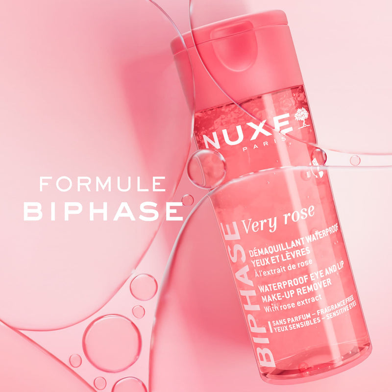 NUXE VERY ROSE DEMAQUILLANT WATERPROOF BIPHASE 100ML