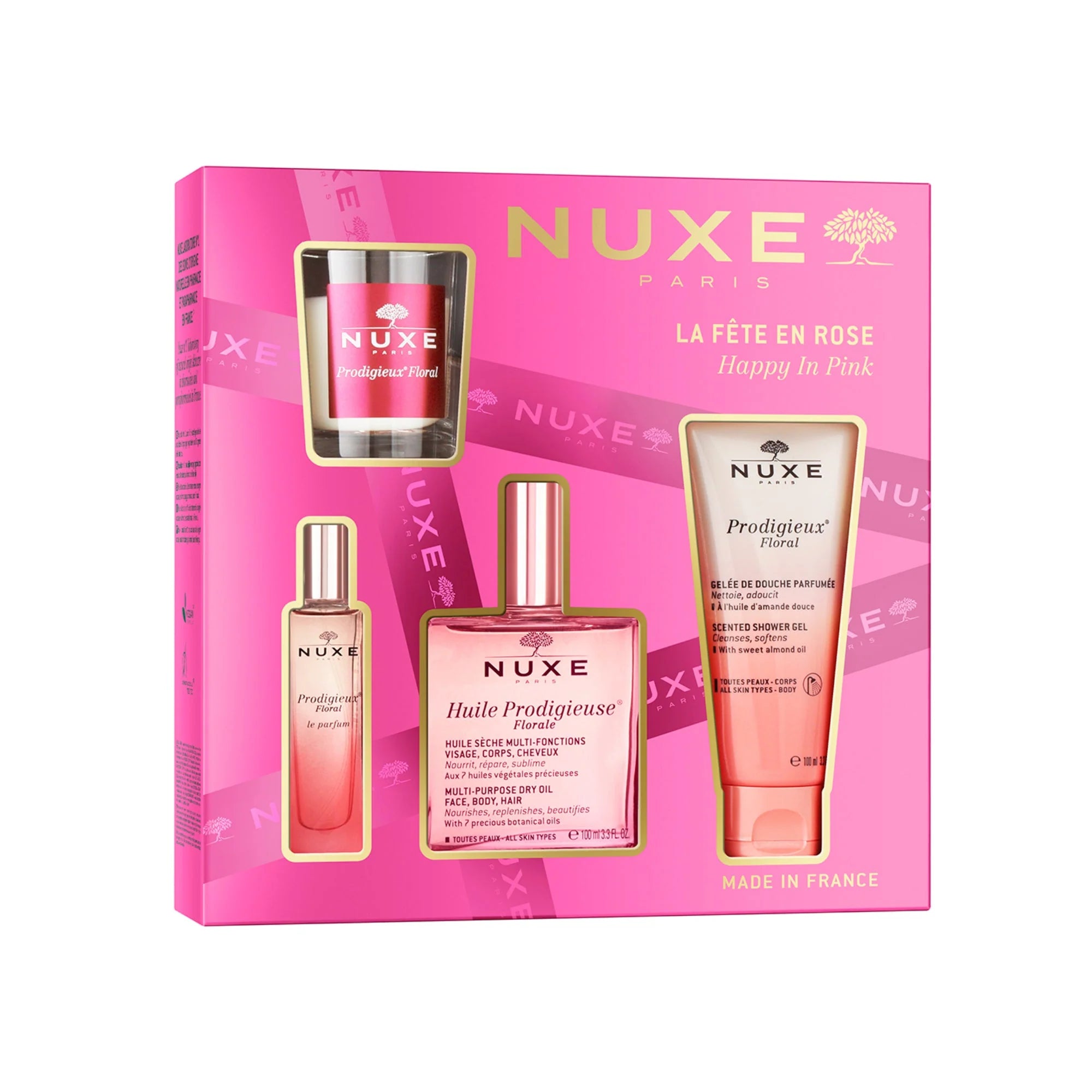 NUXE COFFRET NOEL LA FETE EN ROSE