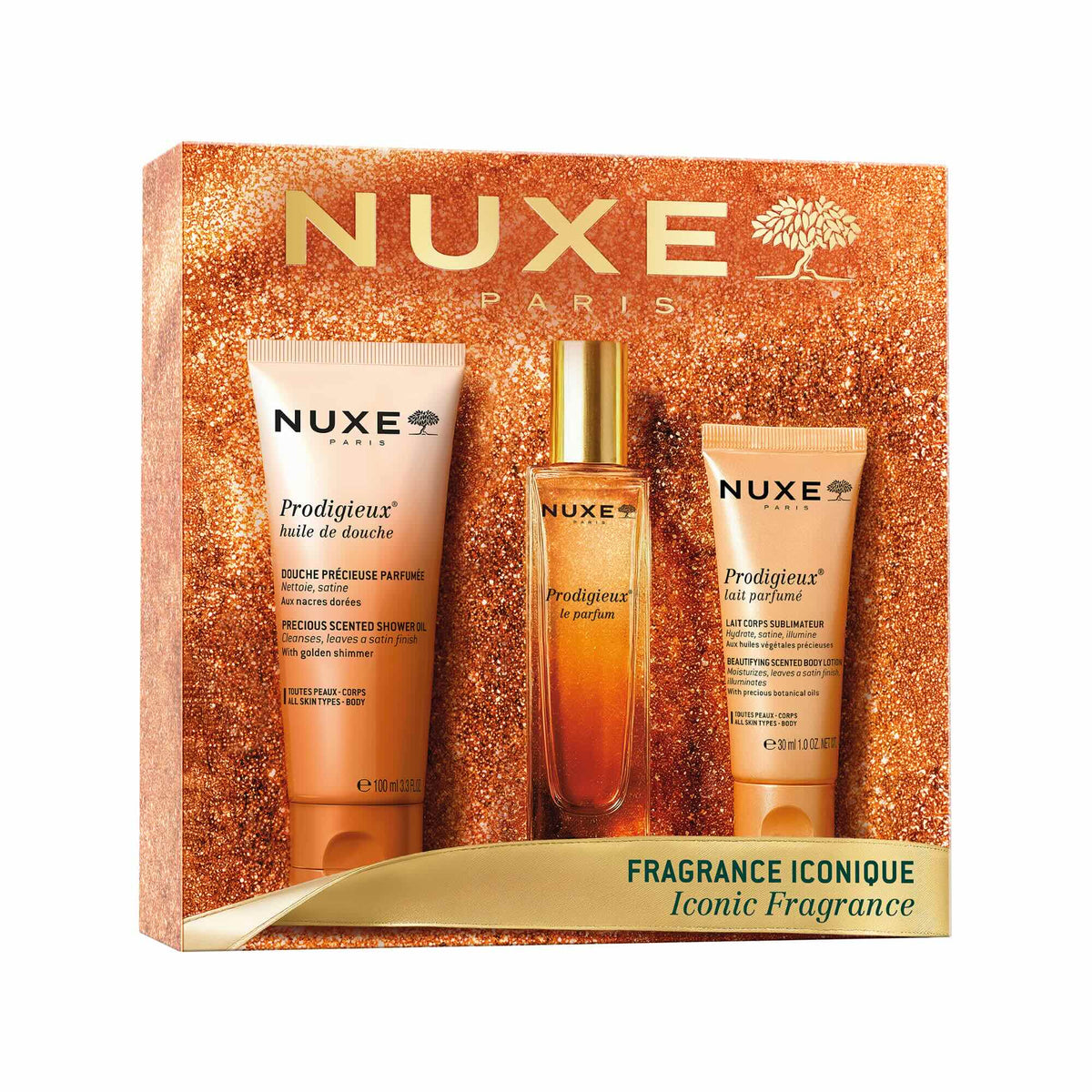 NUXE COFFRET NOEL PRODIGIEUX FRAGRANCE ICONIQUE