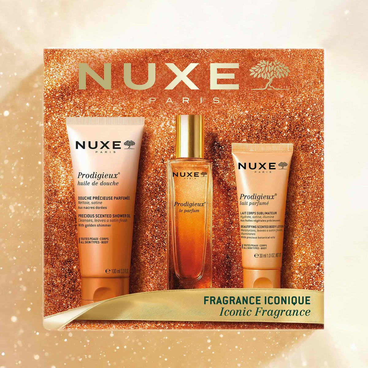 NUXE COFFRET NOEL PRODIGIEUX FRAGRANCE ICONIQUE