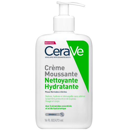 CERAVE CREME MOUSSANTE NETTOYANTE HYDRATANTE 473ML