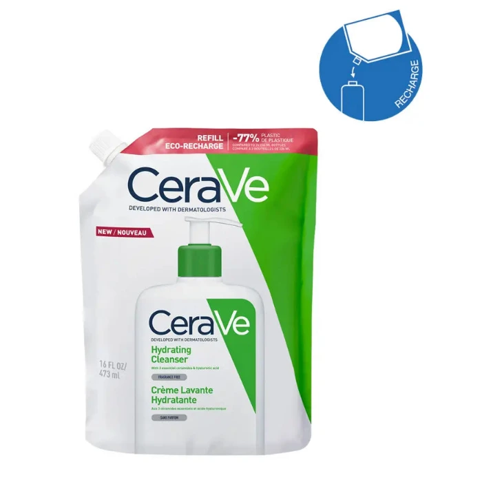 CERAVE CREME LAVANTE HYDRATANTE ECO-RECHARGE 473ML