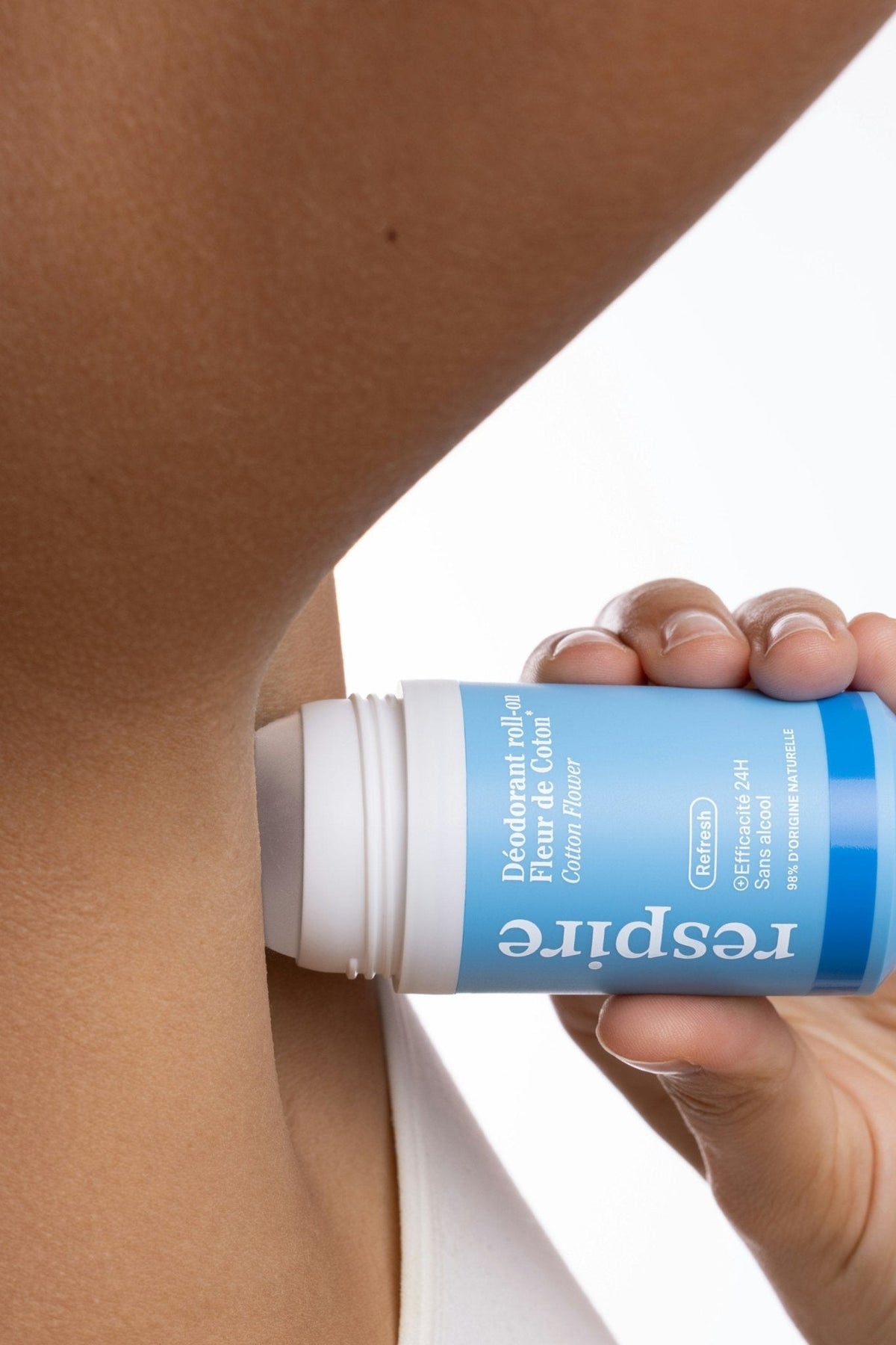 RESPIRE DEODORANT ROLL-ON FLEUR DE COTON 50ML
