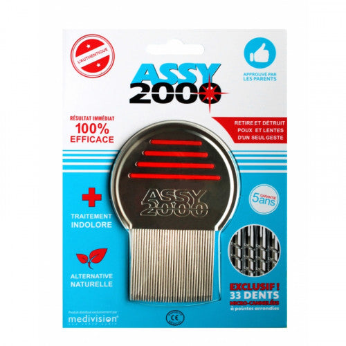 ASSY 2000 PEIGNE ANTIPOUX ET LENTE